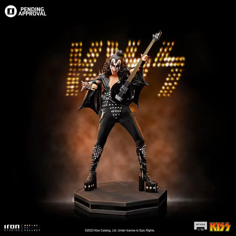 Kiss Art Scale Statua 1/10 Gene Simmons Edycja Limitowana 26 cm zdjęcie produktu