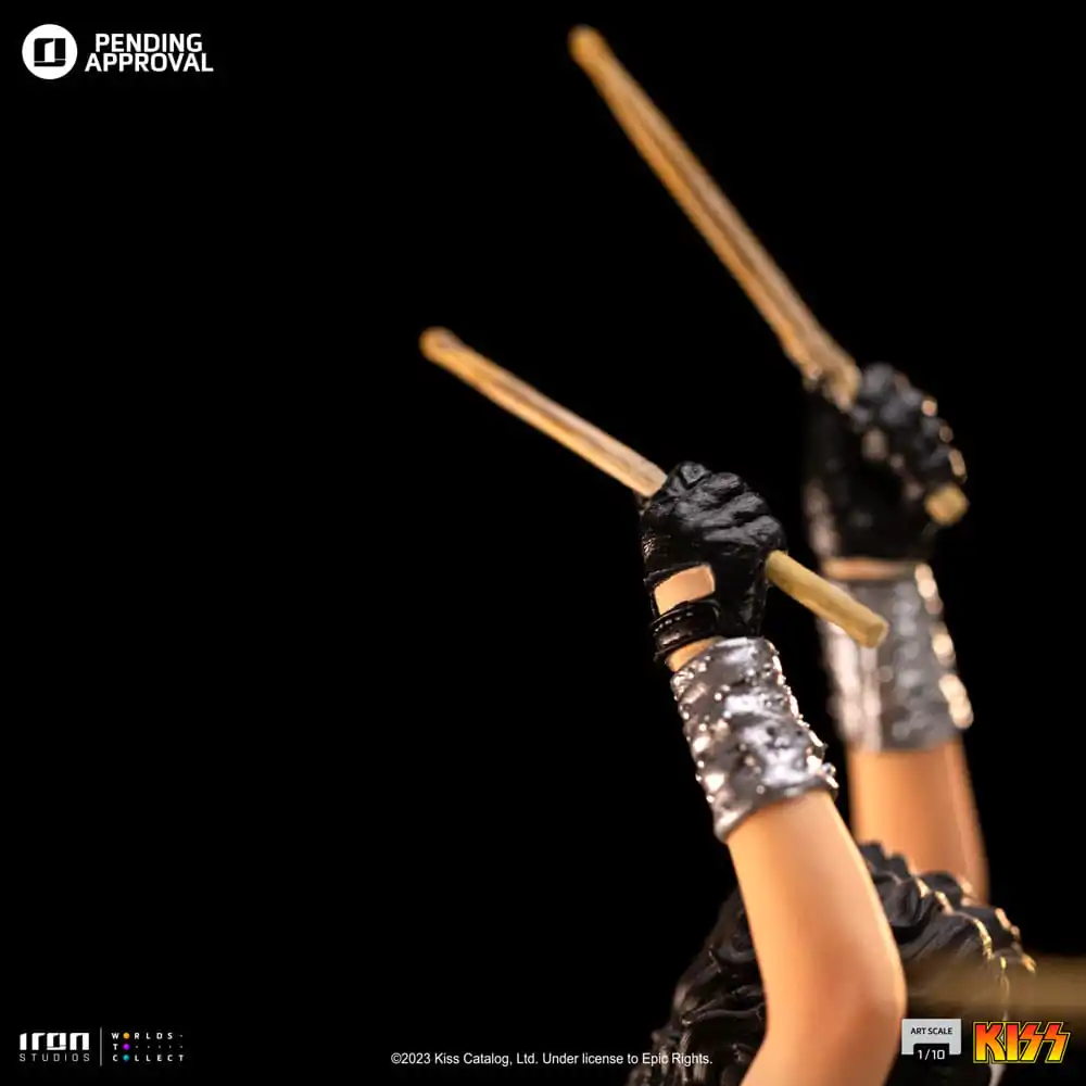 Kiss Art Scale Statua 1/10 Peter Criss Edycja Limitowana 22 cm zdjęcie produktu
