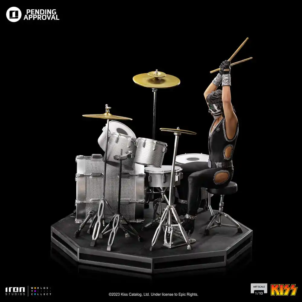 Kiss Art Scale Statua 1/10 Peter Criss Edycja Limitowana 22 cm zdjęcie produktu