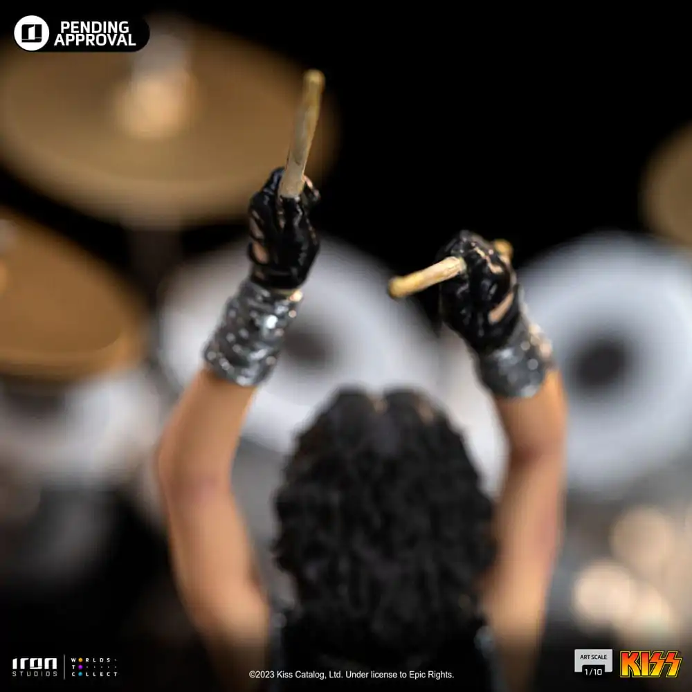 Kiss Art Scale Statua 1/10 Peter Criss Edycja Limitowana 22 cm zdjęcie produktu