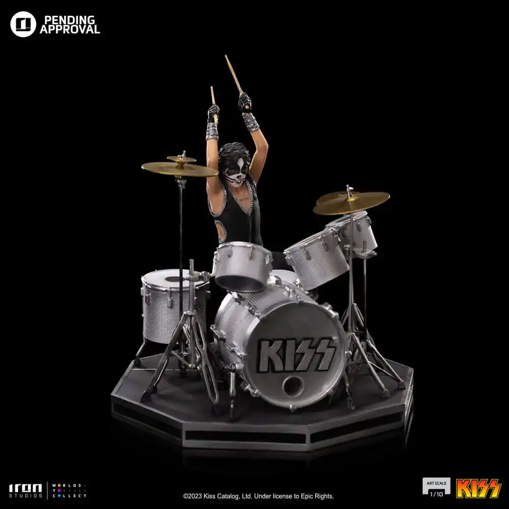 Kiss Art Scale Statua 1/10 Peter Criss Edycja Limitowana 22 cm zdjęcie produktu