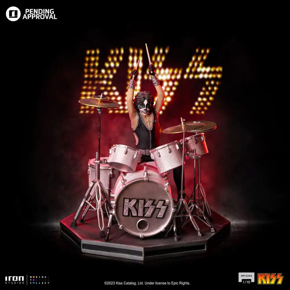 Kiss Art Scale Statua 1/10 Peter Criss Edycja Limitowana 22 cm zdjęcie produktu