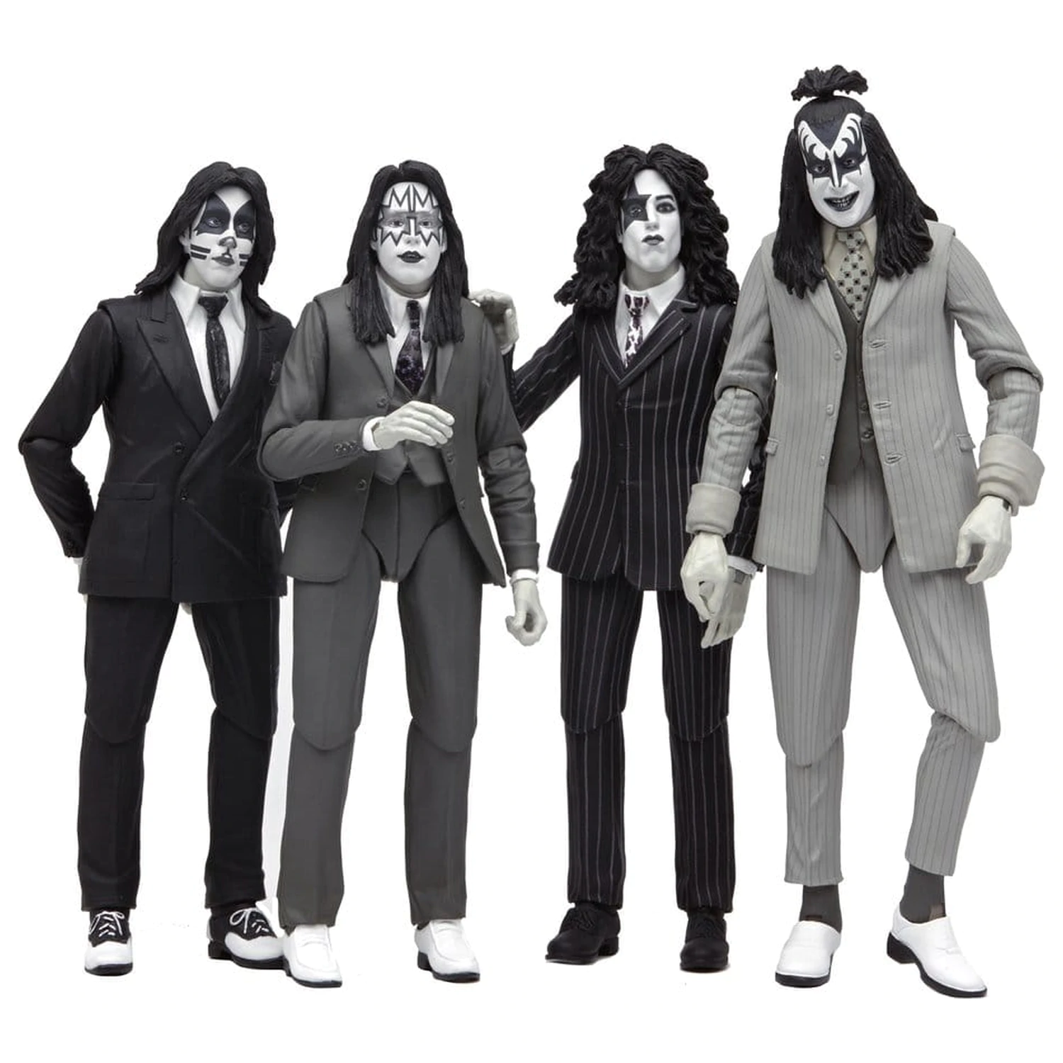 KISS Action Figures 4-pak Dressed to Kill Album Cover 18 cm zdjęcie produktu