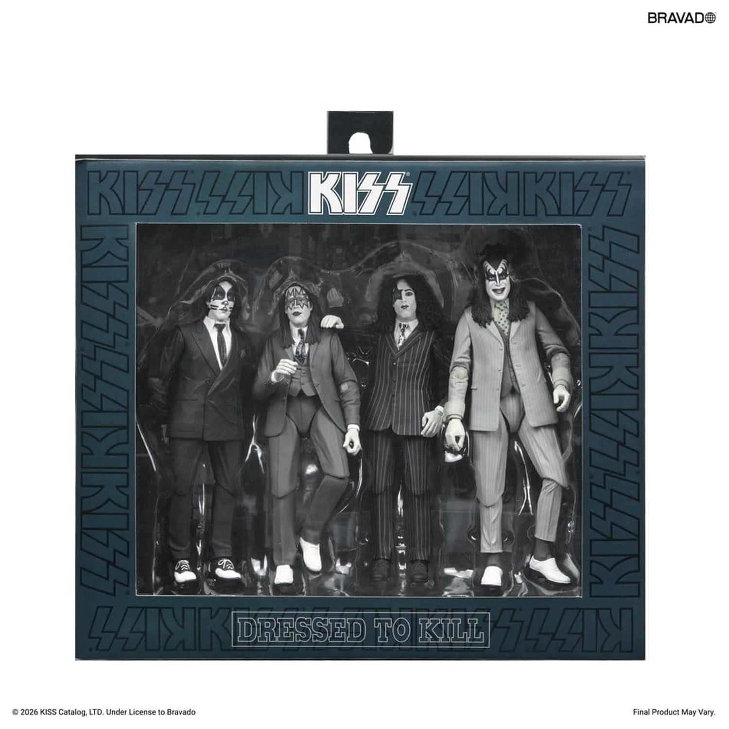 KISS Action Figures 4-pak Dressed to Kill Album Cover 18 cm zdjęcie produktu