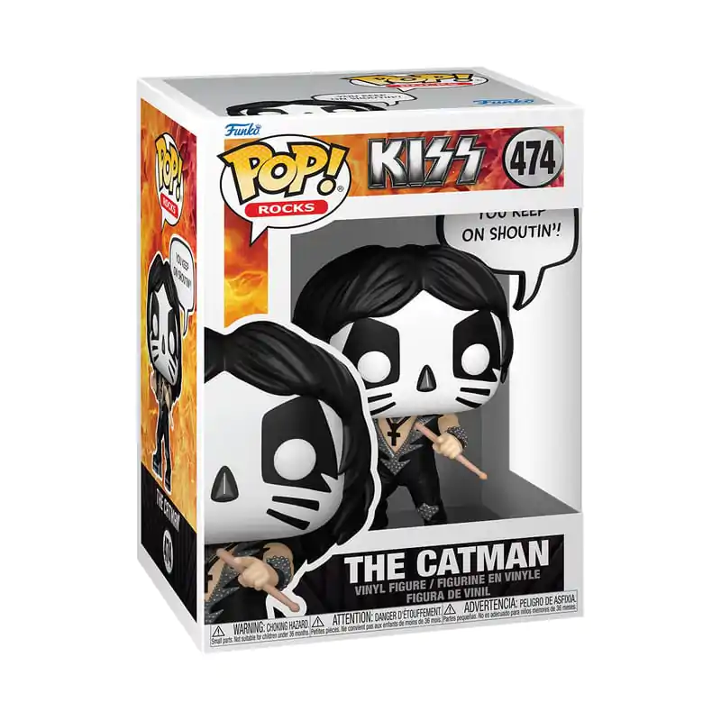 KISS Funko POP! Sayings Figurka winylowa The Catman(R&R All Night) 9 cm zdjęcie produktu