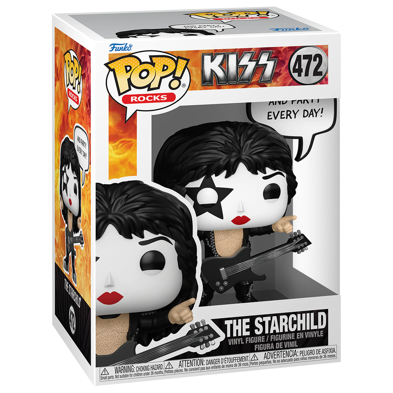 KISS Funko POP! Sayings Figurka Vinyl The Starchild (R&R All Night) 9 cm zdjęcie produktu
