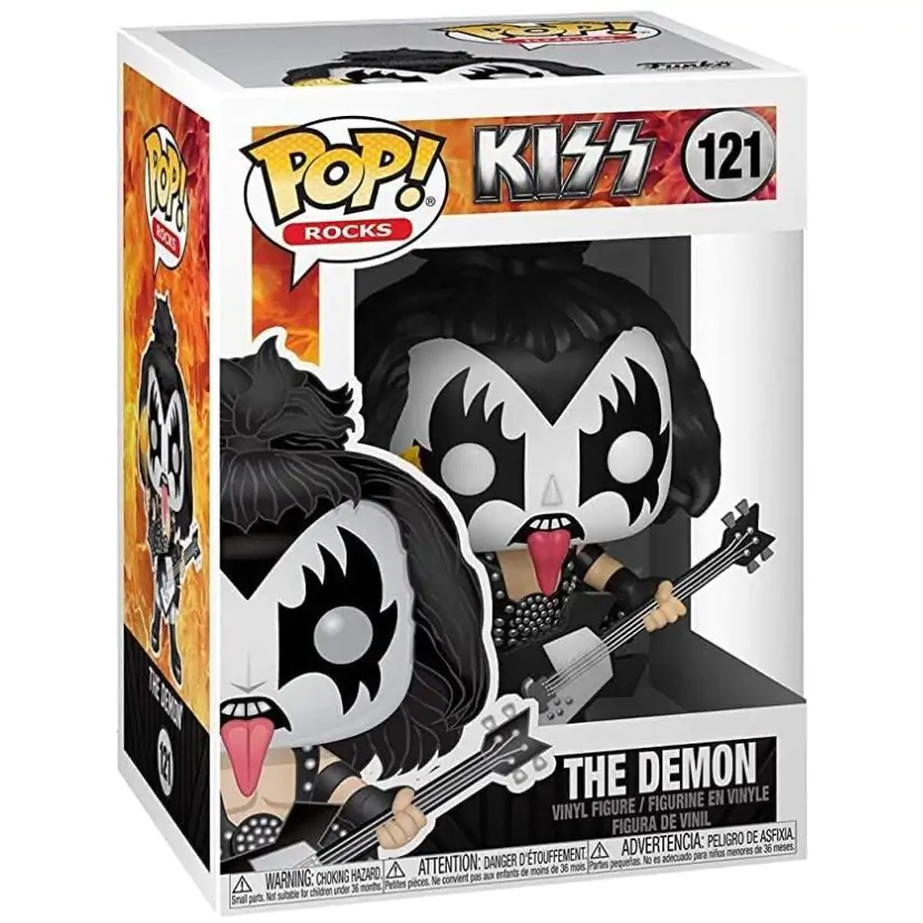 Kiss POP! Rocks Vinyl Figure The Demon 9 cm Figurka winylowa zdjęcie produktu