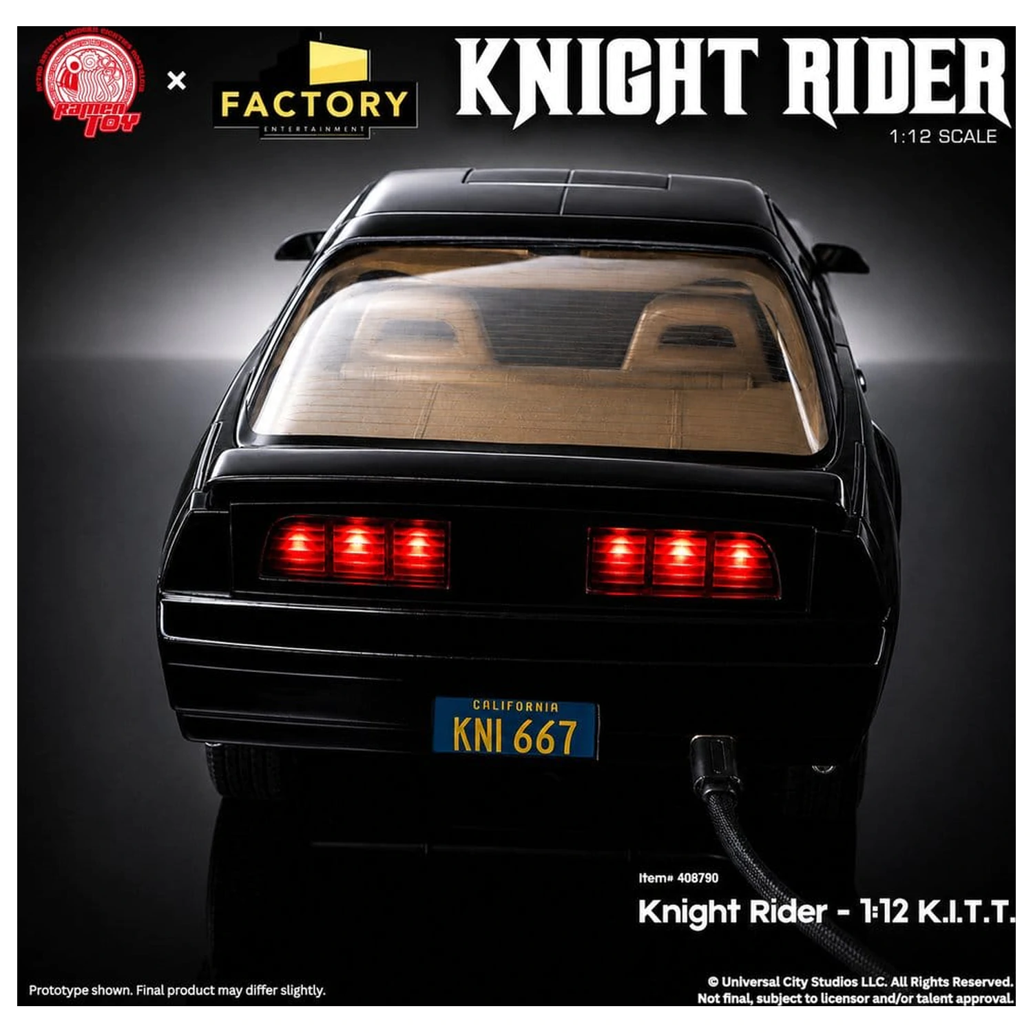 Knight Rider figurka akcji 1/12 K.I.T.T. z Michaelem Knightem zdjęcie produktu