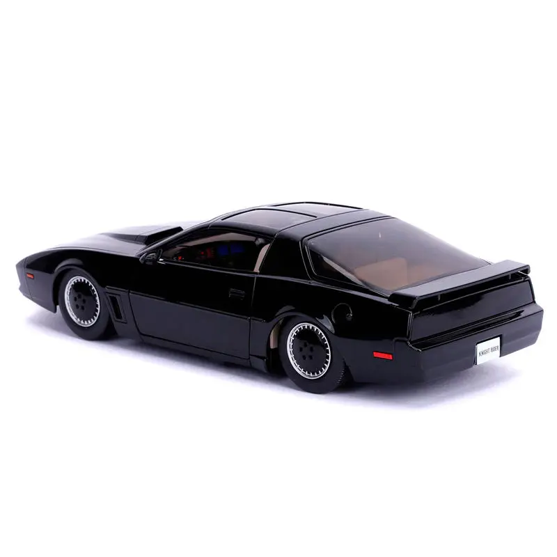 Knight Rider Diecast Model 1/24 1982 Pontiac Trans AM Try Me KITT – Model odlewany zdjęcie produktu