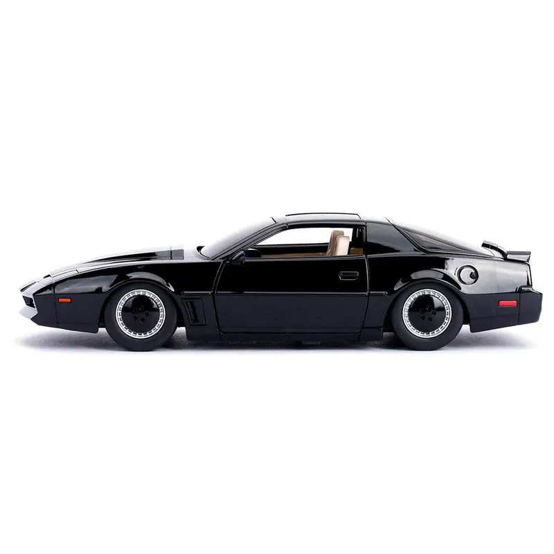 Knight Rider Diecast Model 1/24 1982 Pontiac Trans AM Try Me KITT – Model odlewany zdjęcie produktu