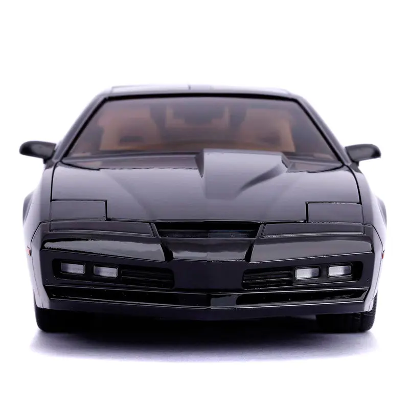 Knight Rider Diecast Model 1/24 1982 Pontiac Trans AM Try Me KITT – Model odlewany zdjęcie produktu