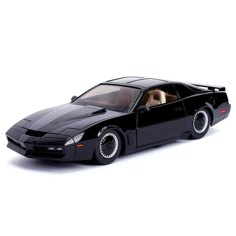 Knight Rider Diecast Model 1/24 1982 Pontiac Trans AM Try Me KITT – Model odlewany zdjęcie produktu