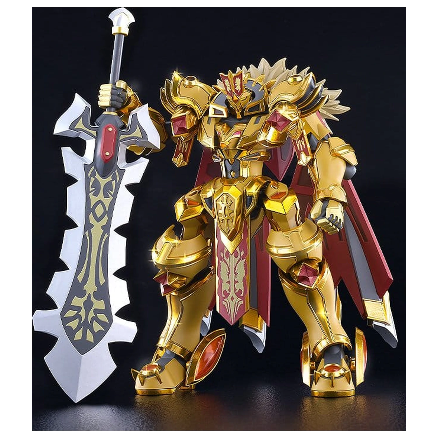 Knight's & Magic Moderoid Plastic Model Kit Goldleo: Royal Metallic Ver. 14 cm zdjęcie produktu
