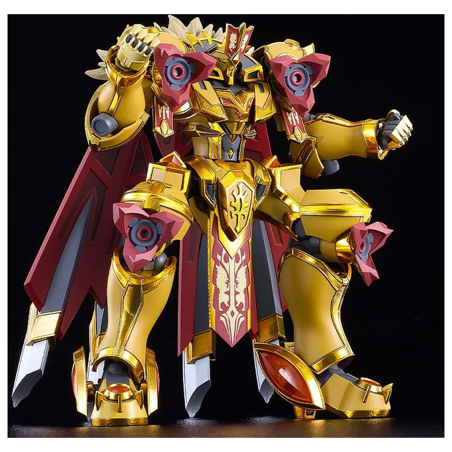 Knight's & Magic Moderoid Plastic Model Kit Goldleo: Royal Metallic Ver. 14 cm zdjęcie produktu