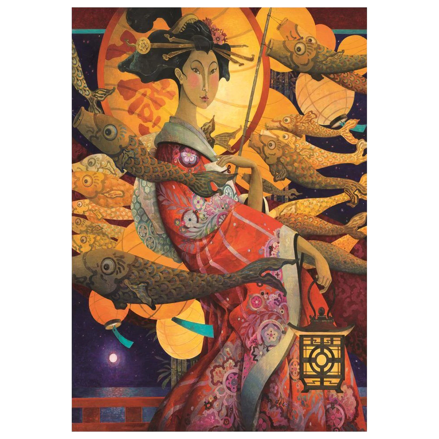 Koinobori Dance puzzle 1500 elementów zdjęcie produktu