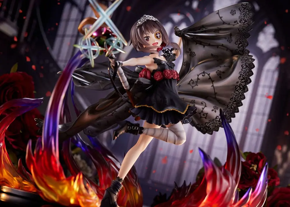 Konosuba: Boża przysługa dla tego wspaniałego świata! PVC Statue 1/7 Megumin the Black Rose Dress Ver. 28 cm zdjęcie produktu