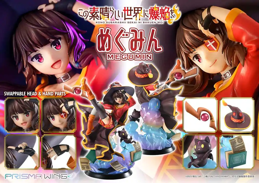 Konosuba - An Explosion on This Wonderful World! Prisma Wing Statuetka PVC 1/7 Megumin 23 cm zdjęcie produktu