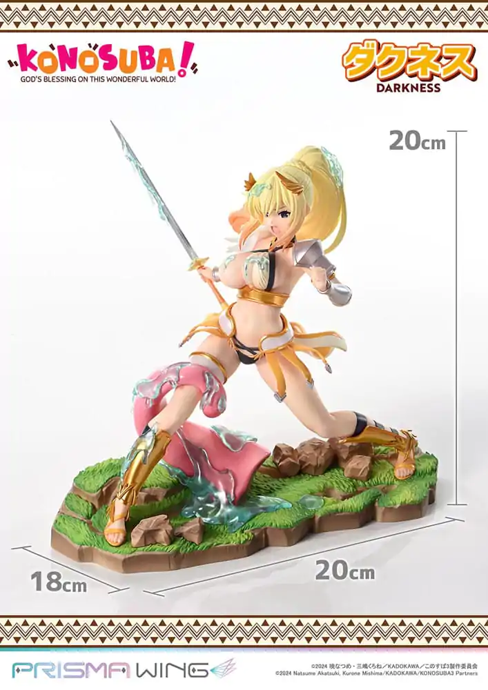 Konosuba - God's blessing on this wonderful world! Prisma Wing Statua PVC 1/7 Darkness 20 cm zdjęcie produktu