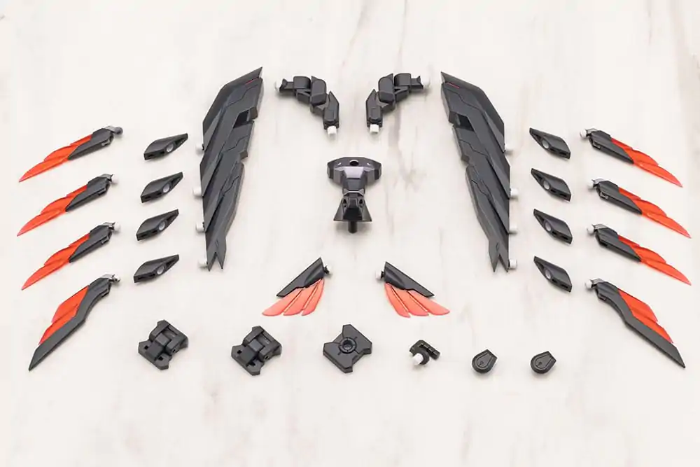 Kotobukiya M.S.G. Model Kit Accessory Set Heavy Weapon Unit 60 Wing Edge Black Ver. – Zestaw Akcesoriów do Modeli zdjęcie produktu