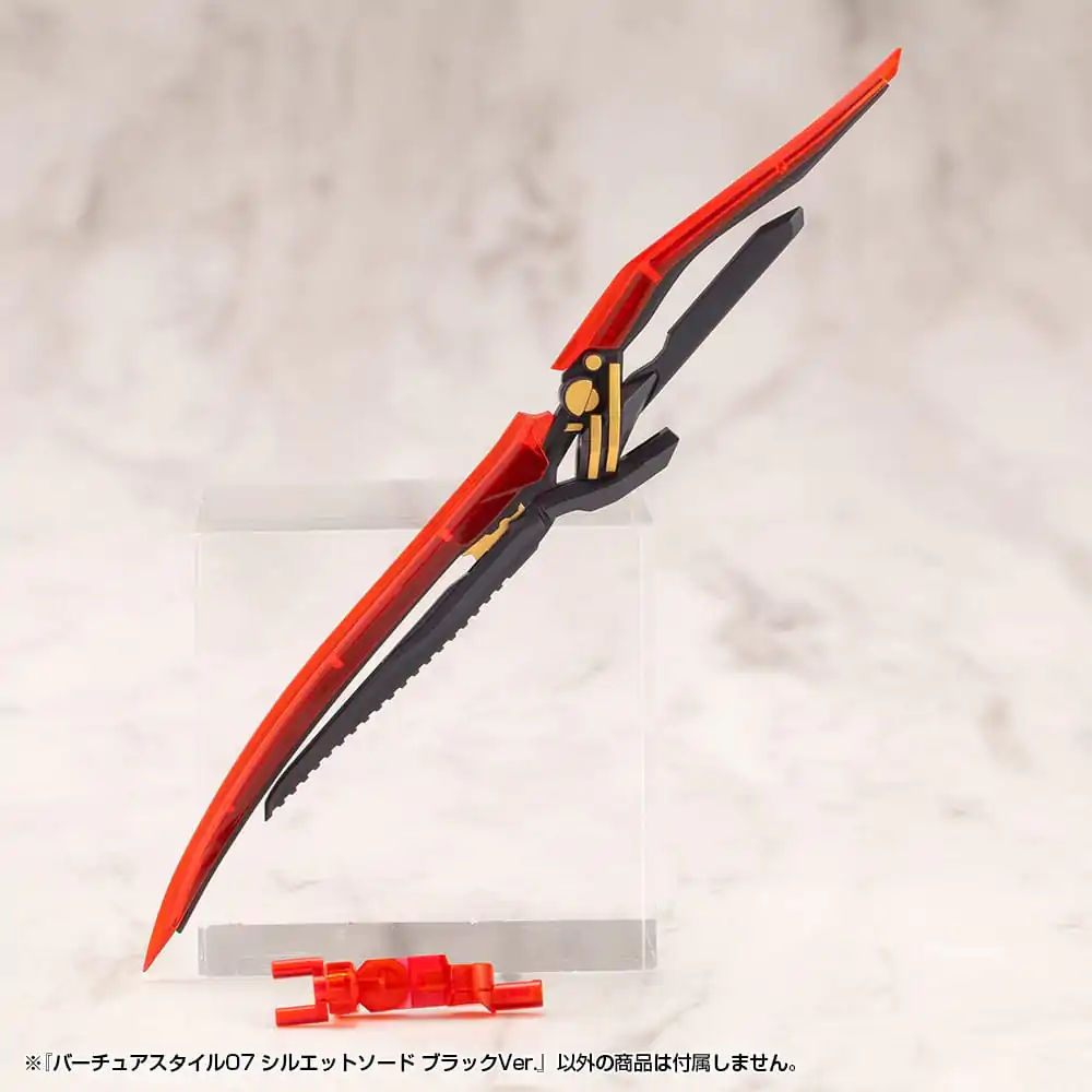 Kotobukiya M.S.G. Zestaw Akcesoriów Modelarskich Styl Szlachetny 06 Miecz Sylwetkowy Wersja Czarna zdjęcie produktu