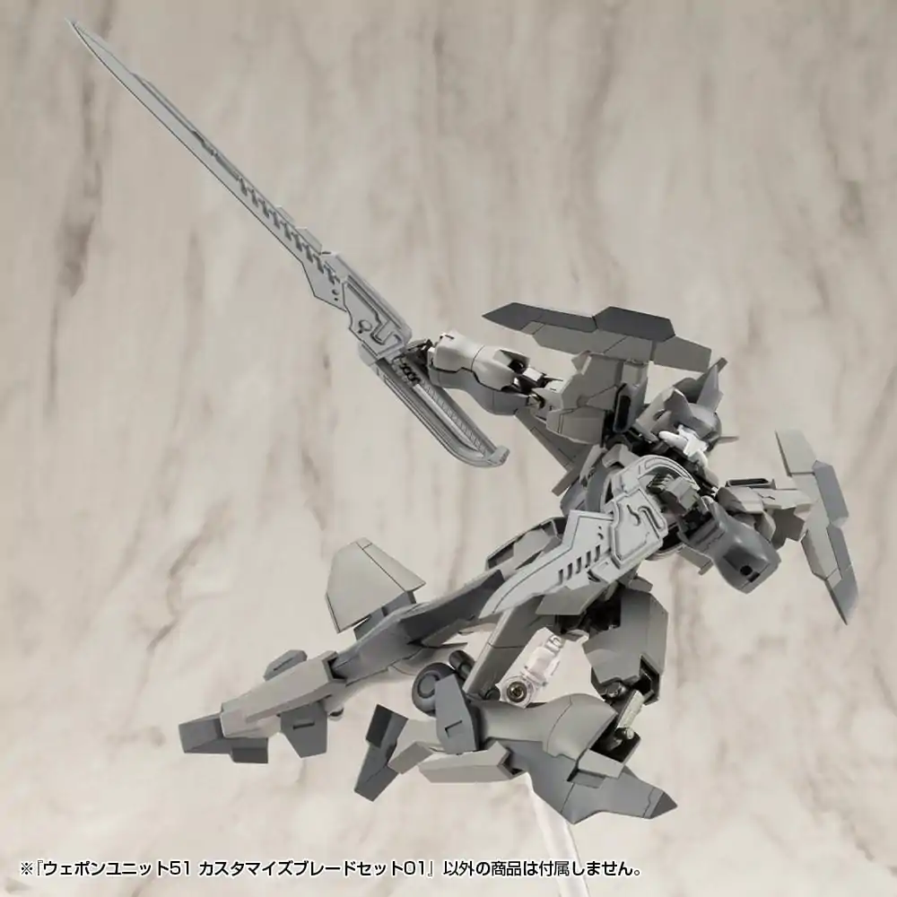 Kotobukiya M.S.G. Model Kit Accessory Set Weapon Unit 51 Customize Blade Set 01 - Zestaw Akcesoriów do Modeli zdjęcie produktu