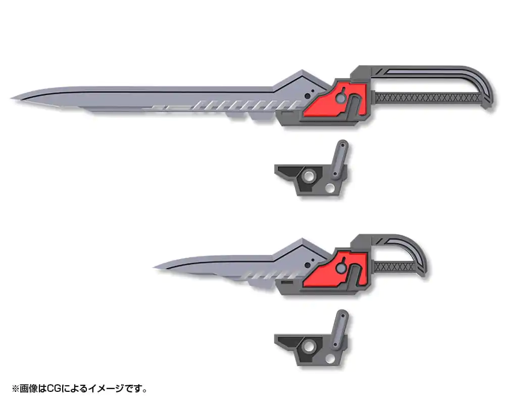 Kotobukiya M.S.G. Model Kit Accessory Set Weapon Unit 51 Customize Blade Set 01 - Zestaw Akcesoriów do Modeli zdjęcie produktu