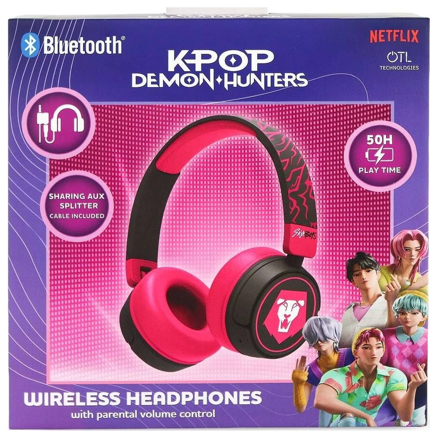 Kpop Demon Hunter Saja Boys core słuchawki zdjęcie produktu