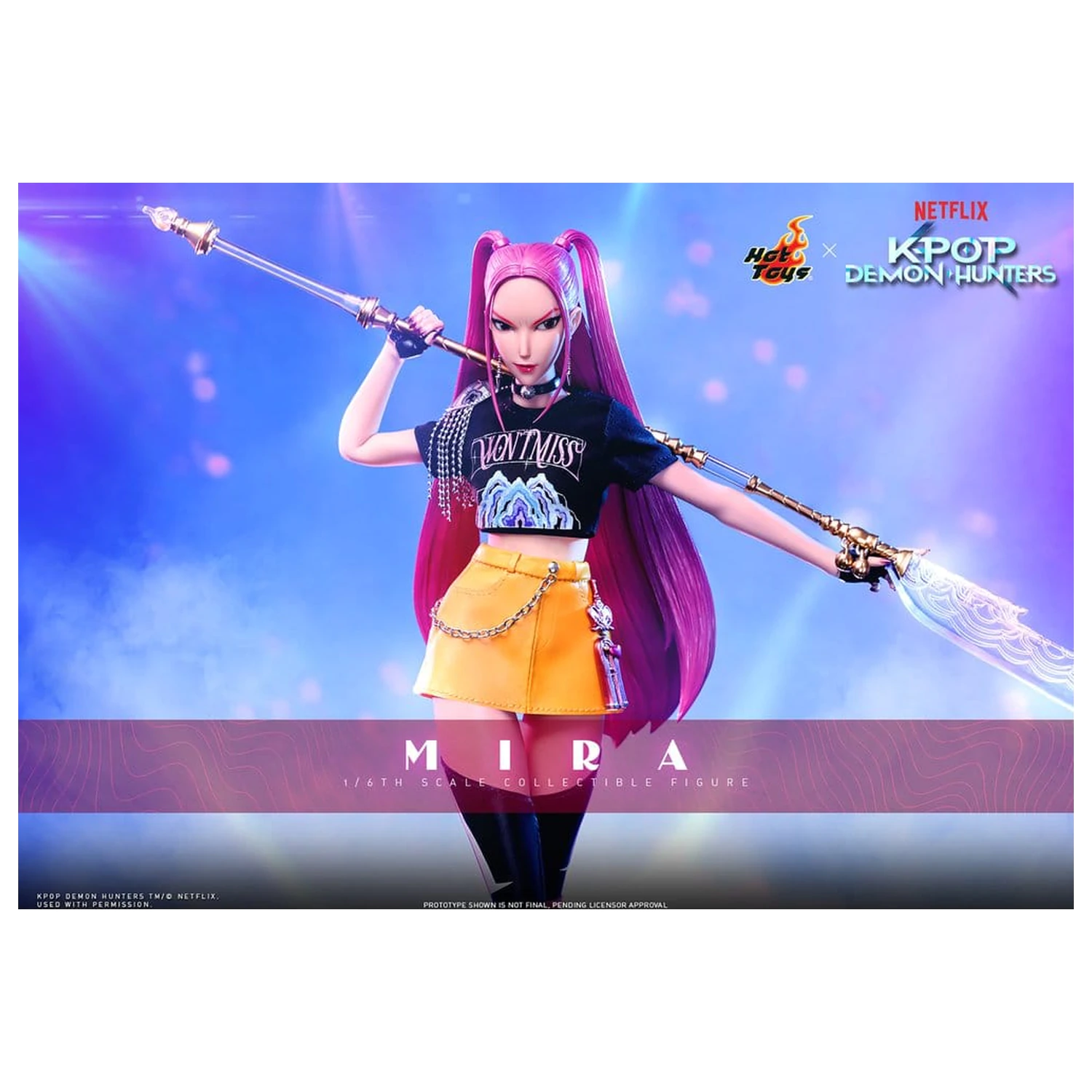 KPop Demon Hunters Action Figure 1/6 Mira 28 cm zdjęcie produktu