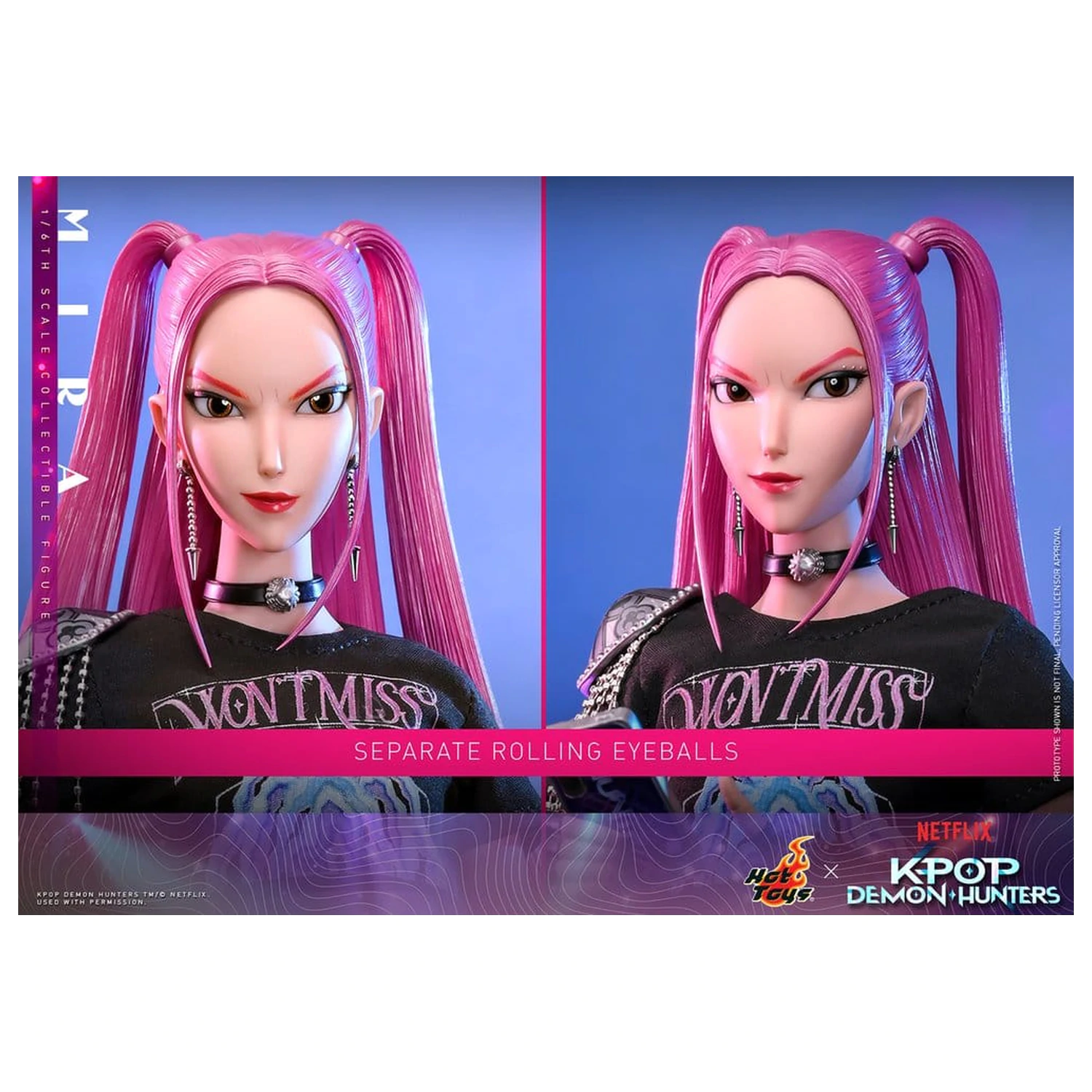 KPop Demon Hunters Action Figure 1/6 Mira 28 cm zdjęcie produktu