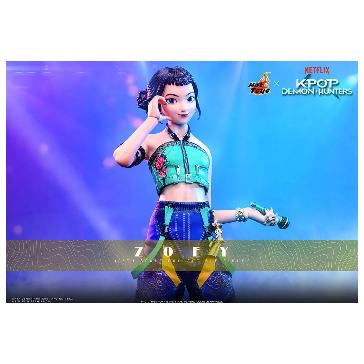 KPop Demon Hunters Figurka Akcji 1/6 Zoey 27 cm zdjęcie produktu