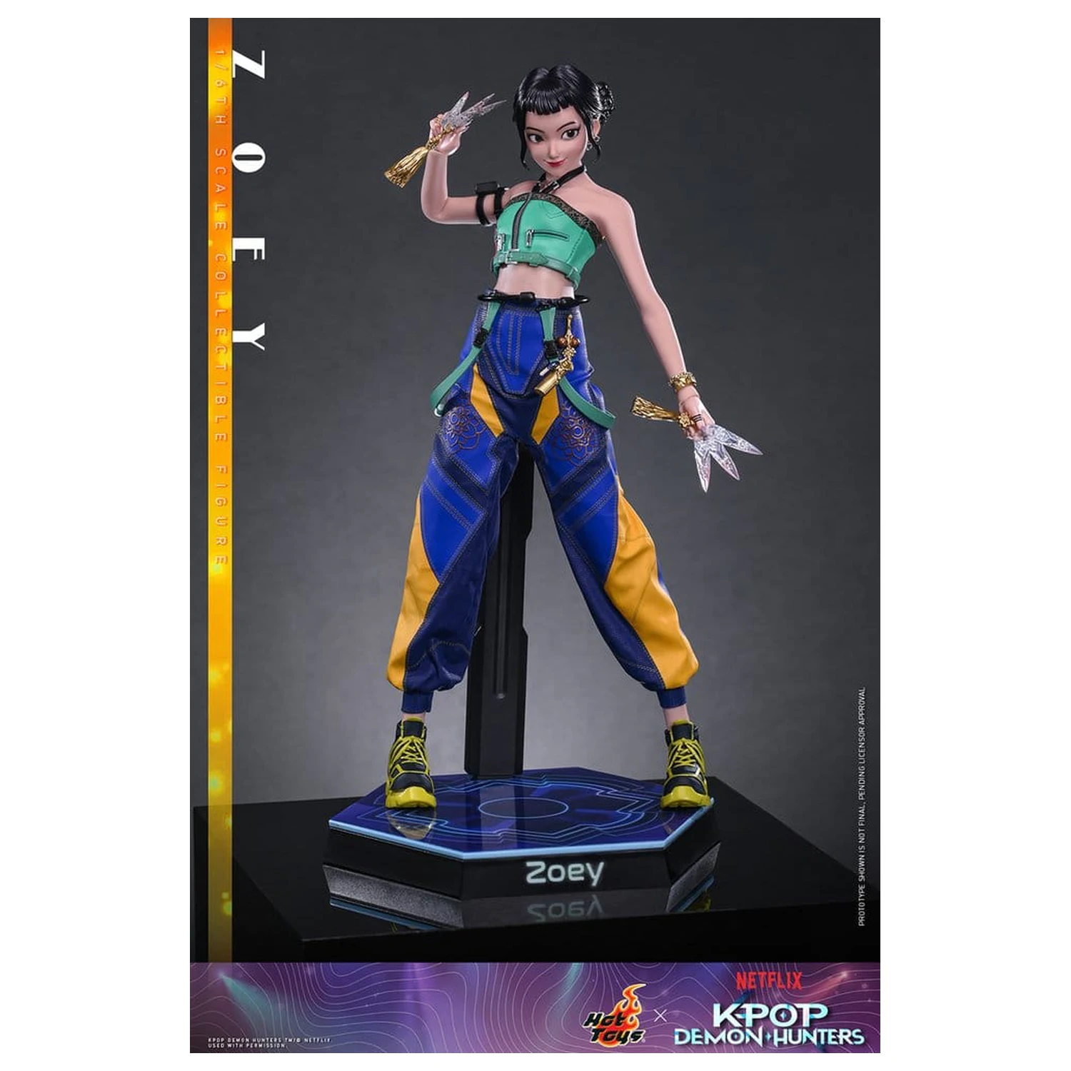 KPop Demon Hunters Figurka Akcji 1/6 Zoey 27 cm zdjęcie produktu