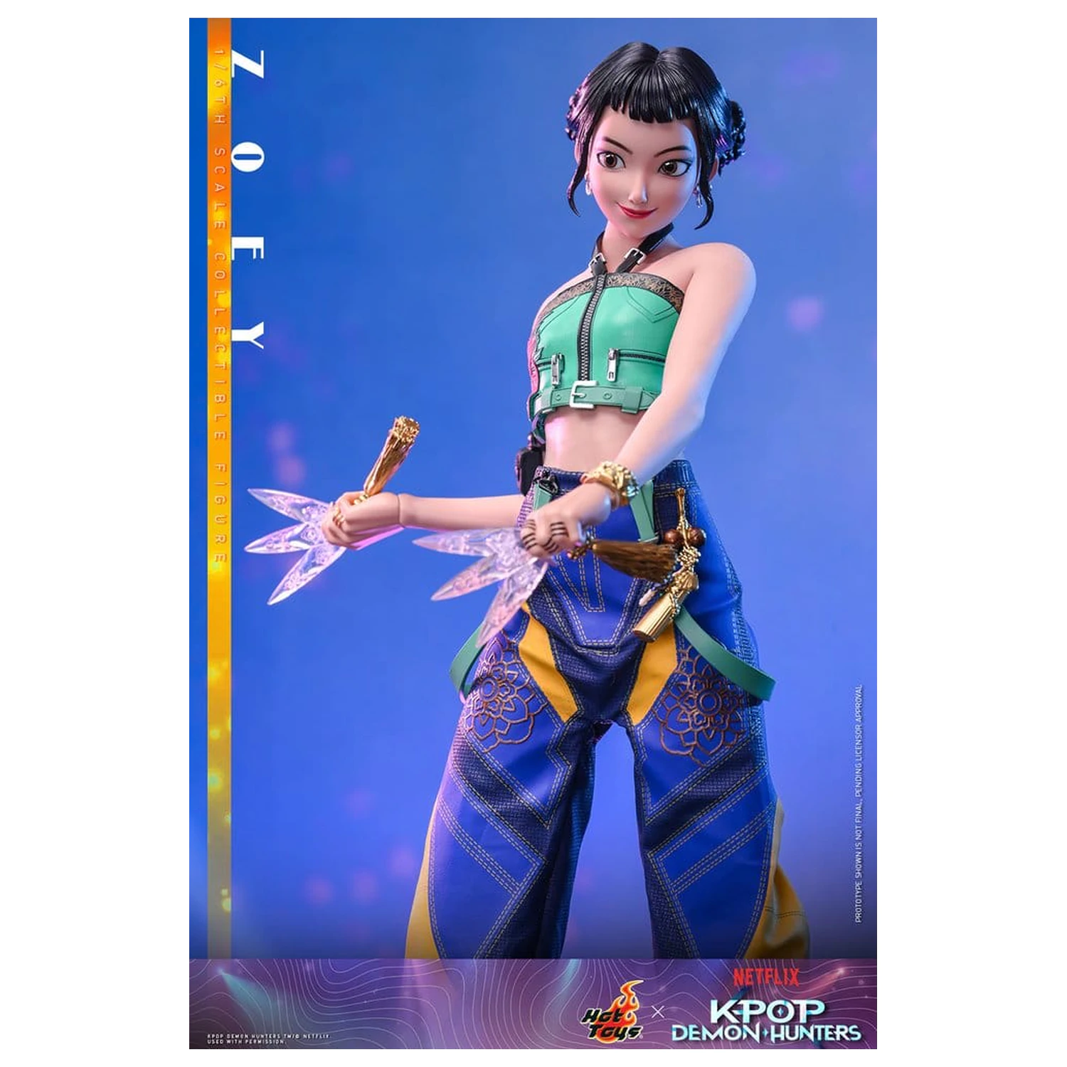 KPop Demon Hunters Figurka Akcji 1/6 Zoey 27 cm zdjęcie produktu