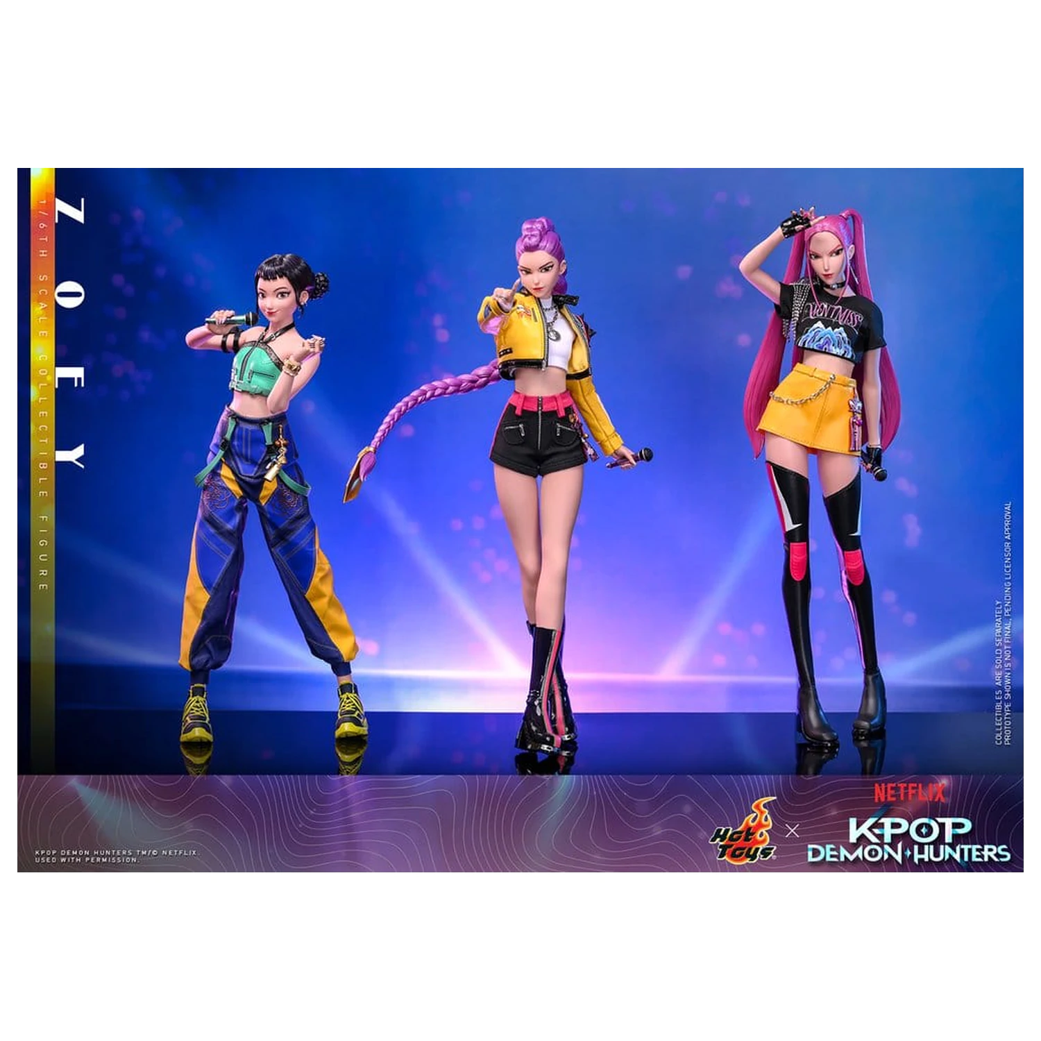 KPop Demon Hunters Figurka Akcji 1/6 Zoey 27 cm zdjęcie produktu