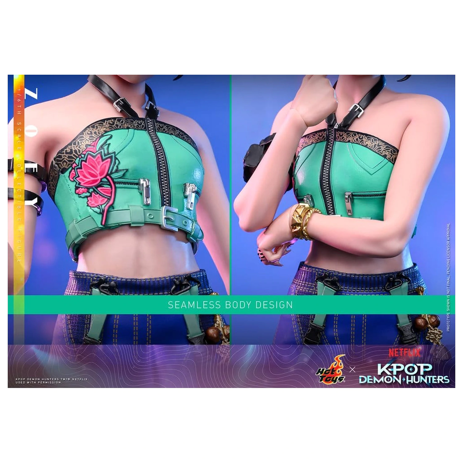 KPop Demon Hunters Figurka Akcji 1/6 Zoey 27 cm zdjęcie produktu