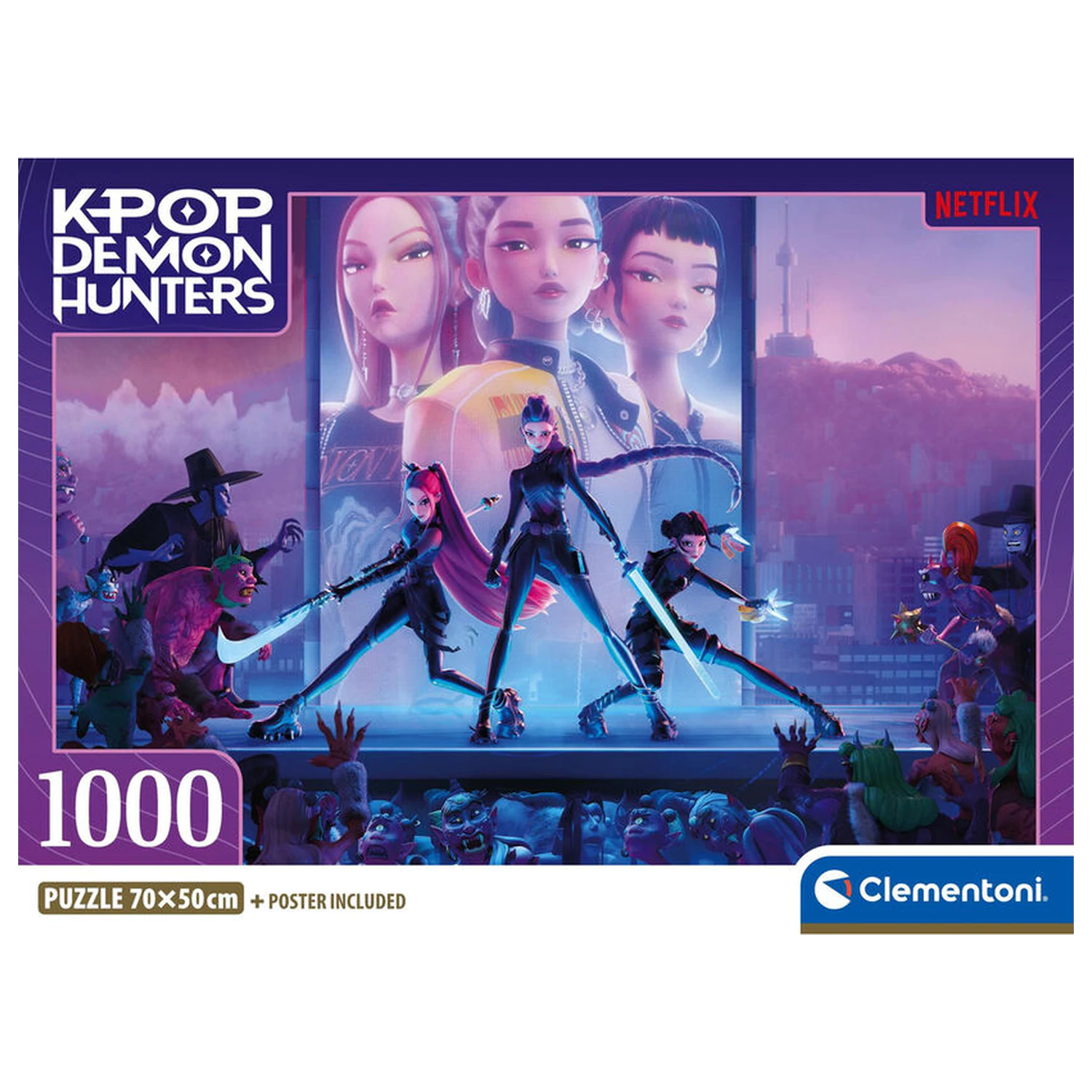 Kpop Demon Hunters 1 puzzle 1000 szt. zdjęcie produktu