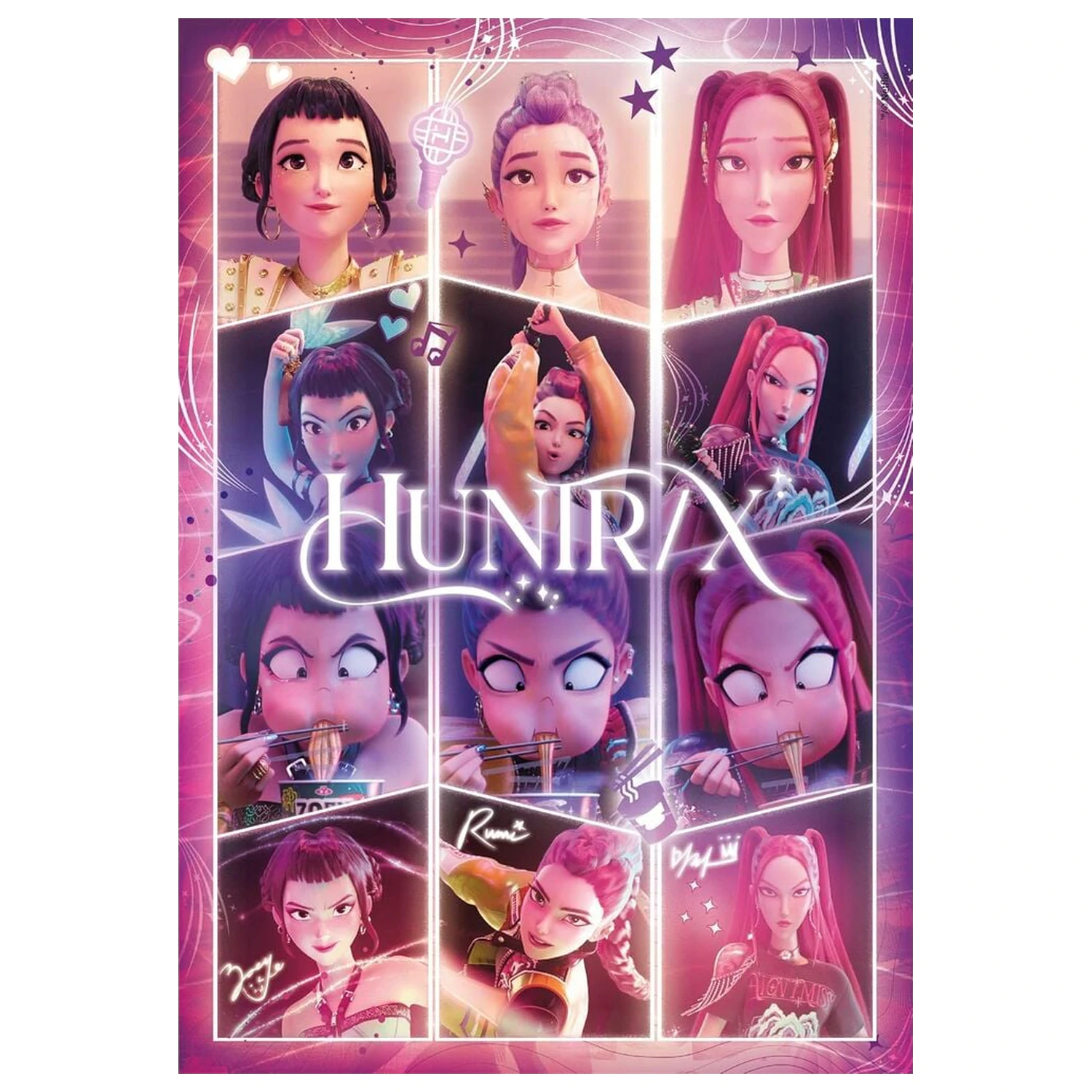 Kpop Demon Hunters 2 puzzle 104 elementów zdjęcie produktu
