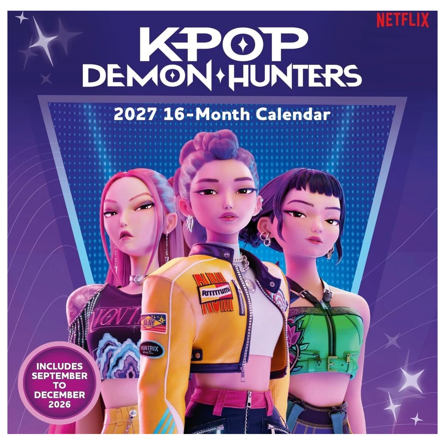 KPop Demon Hunters (2027) kalendarz ścienny zdjęcie produktu