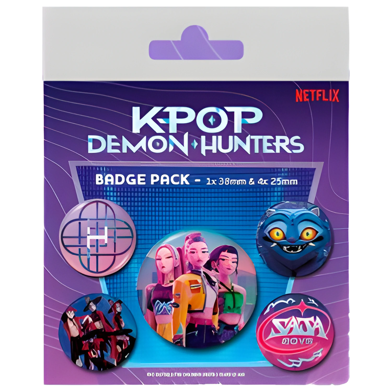 KPop Demon Hunters pack 5 Odznaka zdjęcie produktu
