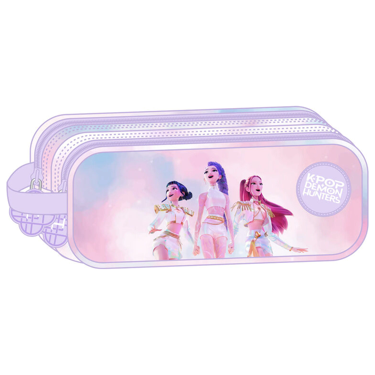 Kpop Demon Hunters Artist podwójny piórnik na ołówki zdjęcie produktu