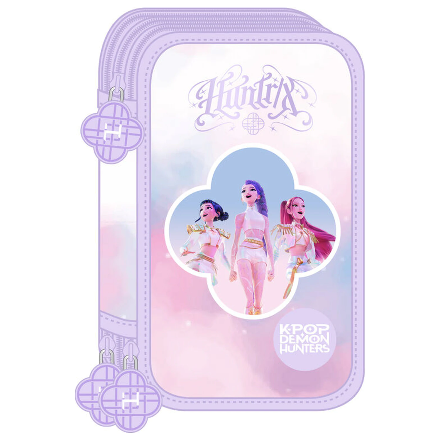 Demon Hunters Kpop Artist potrójny piórnik 37 szt. zdjęcie produktu