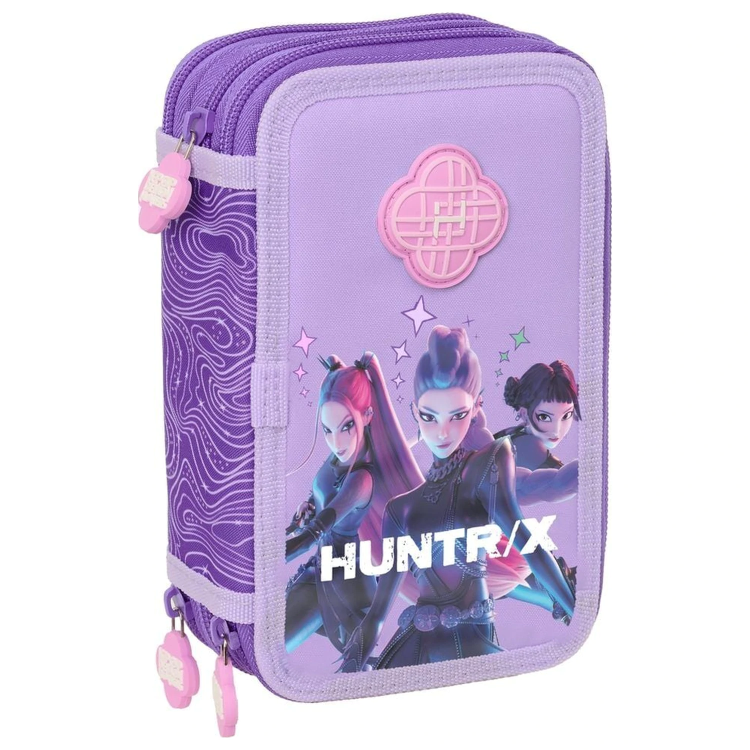Kpop Demon Hunters Battle potrójny piórnik 37 szt. zdjęcie produktu