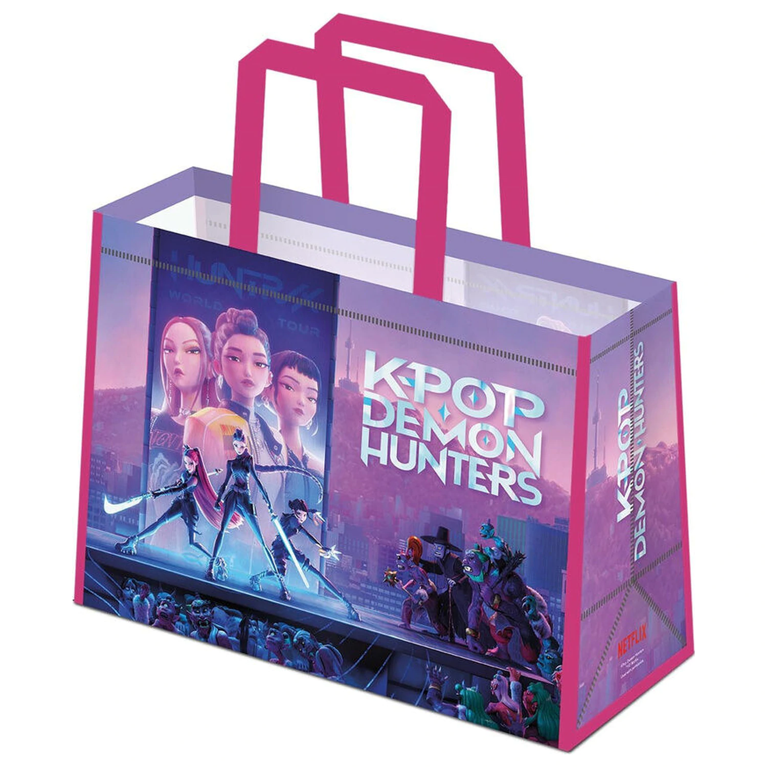 KPop Demon Hunters torba na zakupy zdjęcie produktu