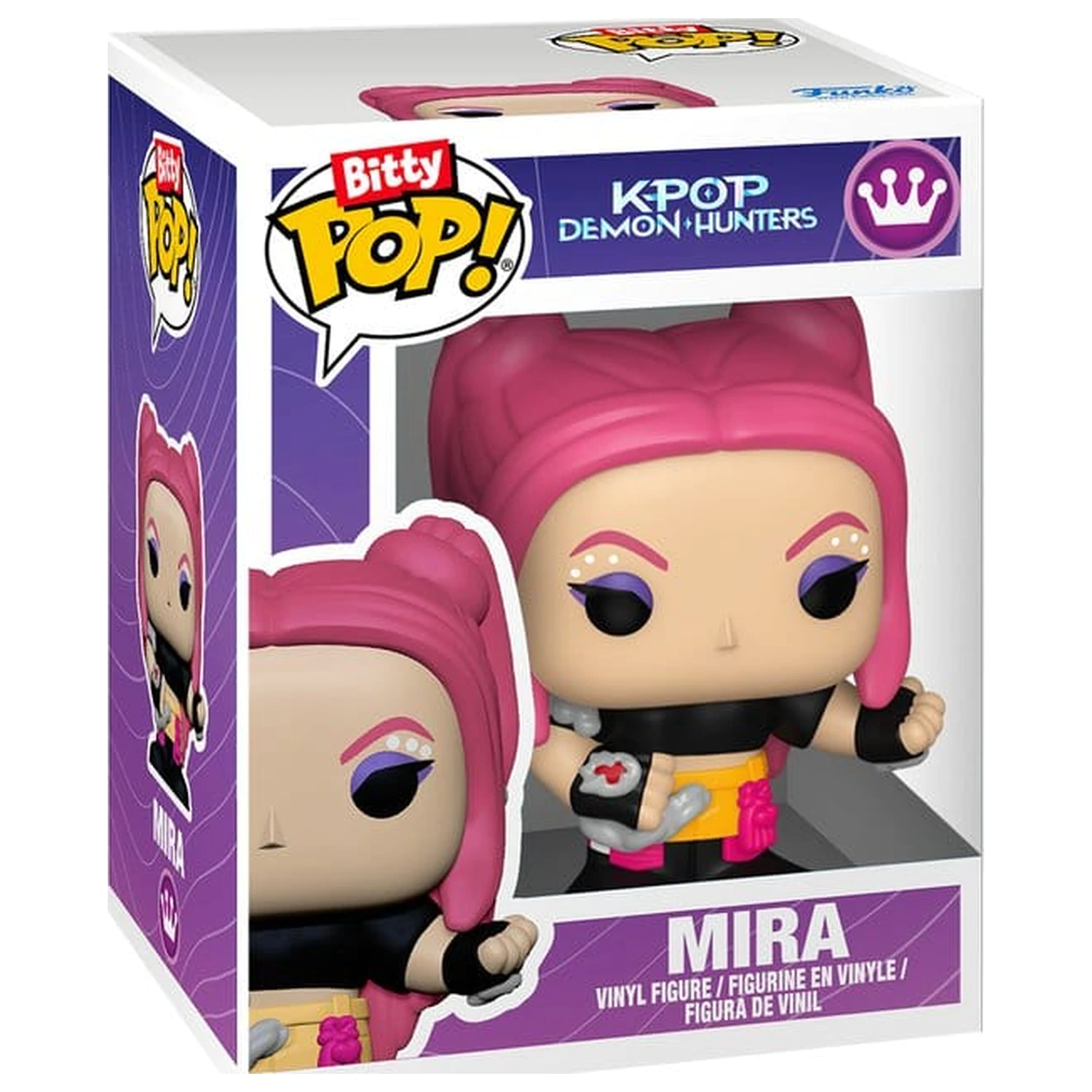 KPop Demon Hunters Bitty Funko POP! Stages Vinyl Figure Mira 2,5 cm zdjęcie produktu