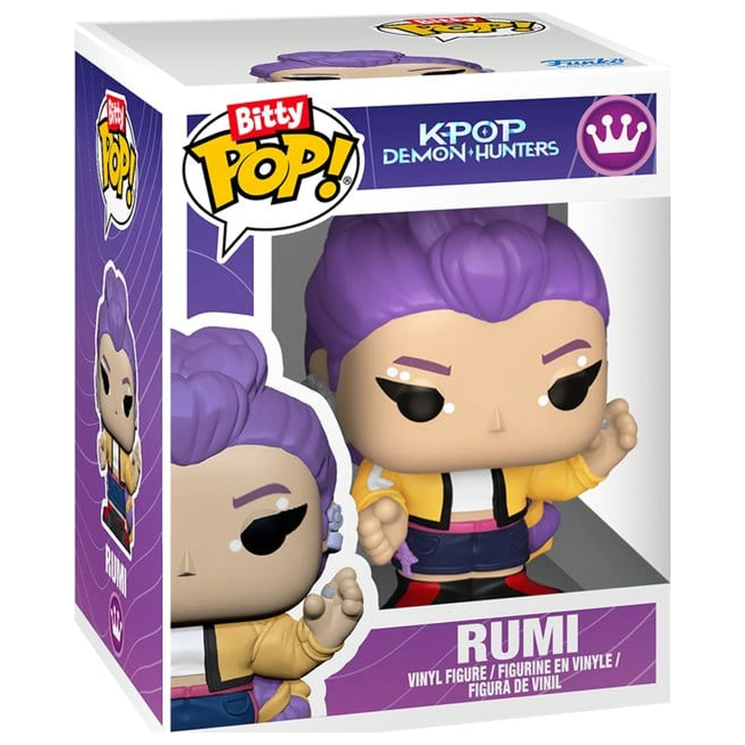 KPop Demon Hunters Bitty Funko POP! Stages Vinyl Figure Rumi 2,5 cm zdjęcie produktu