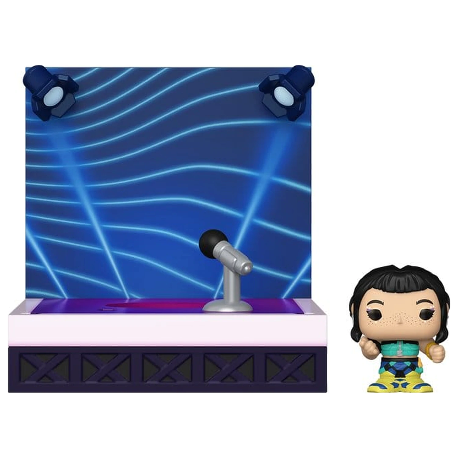 KPop Demon Hunters Bitty Funko POP! Stages Vinylowa Figurka Zoey 2,5 cm zdjęcie produktu