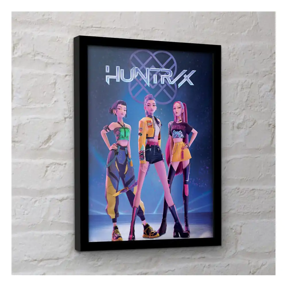 Plakat oprawiony KPop Demon Hunters Collector Print Huntrix zdjęcie produktu