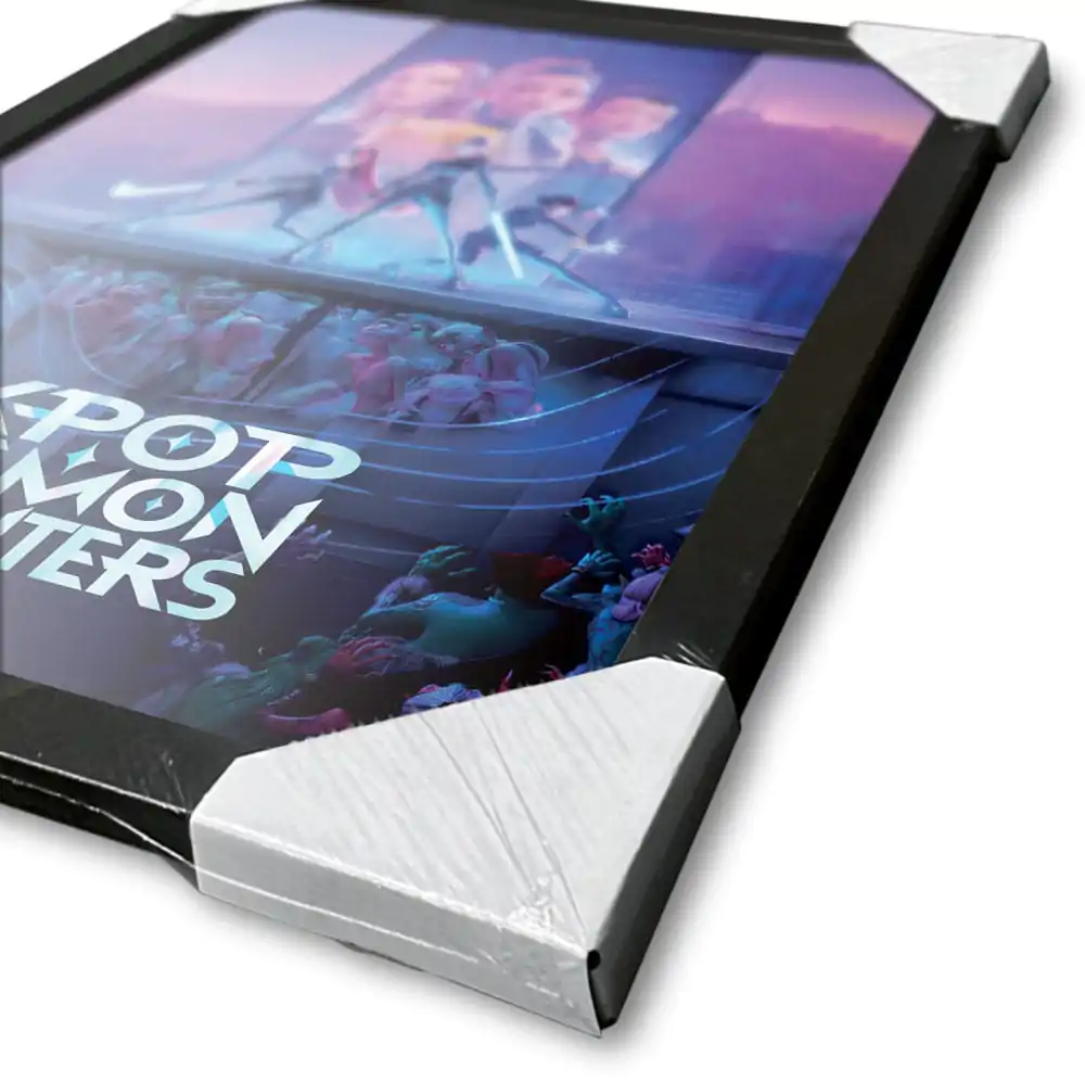 Plakat Kolekcjonerski KPop Demon Hunters w Ramie - Oficjalna Grafika Filmowa zdjęcie produktu