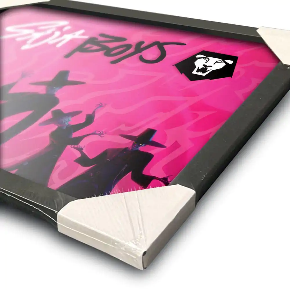 KPop Demon Hunters Plakat Kolekcjonerski w Ramie Saja Boys Idol zdjęcie produktu