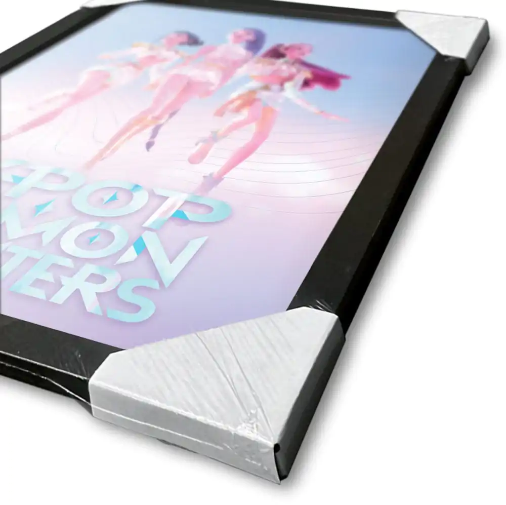 Plakat kolekcjonerski KPop Demon Hunters w ramce Trio zdjęcie produktu