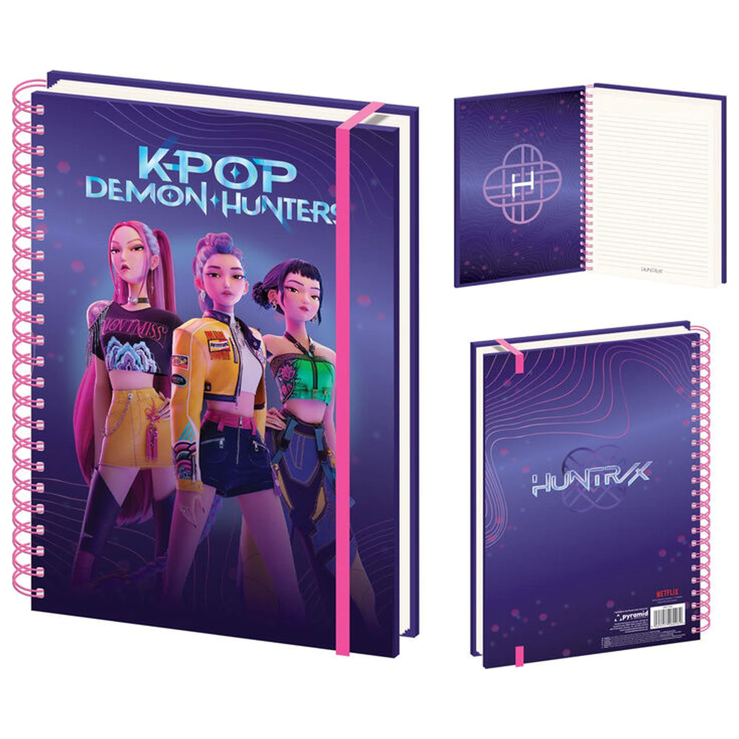 KPop Demon Hunters Derpy Huntrix notatnik A4 zdjęcie produktu